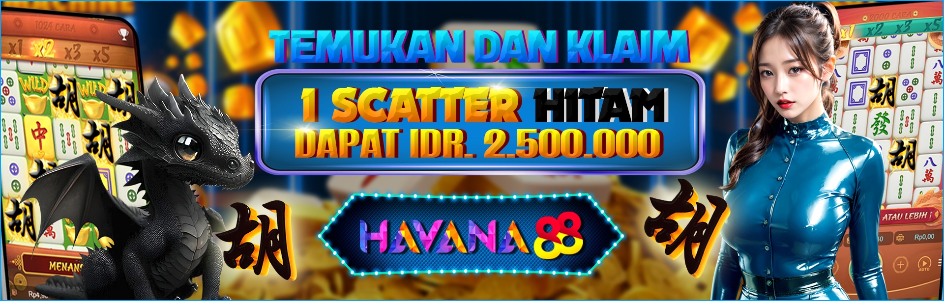SCATTER HITAM HAVANA88