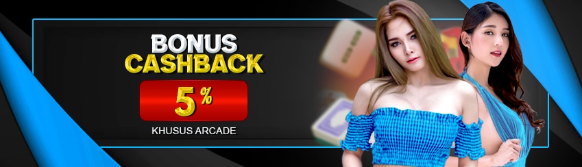 Bonus Cashback Arcade 5%